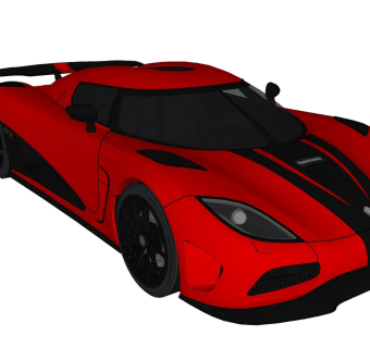 超精细汽车模型 柯尼塞格 agera